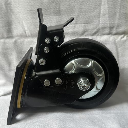 常成牌聚脂轮刹车黑轮125（3C-5寸）