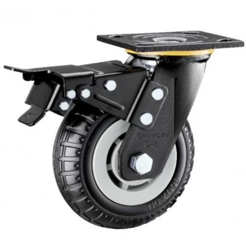 常成牌聚脂轮刹车黑轮200（12C-8寸）