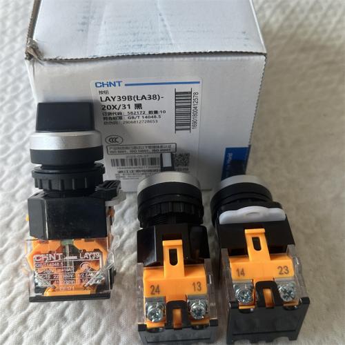 正泰按钮LAY39BLA38 20X/31 黑