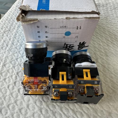 按钮开关LA38-11 蓝