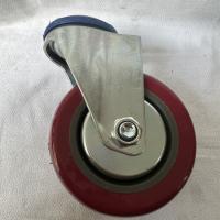 申字牌聚酯轮孔转125*32红