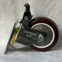 常成牌聚脂轮刹车枣红100（3B-4寸）