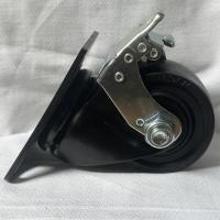 常成牌聚脂轮刹车黑轮75*45 （1L-3寸）